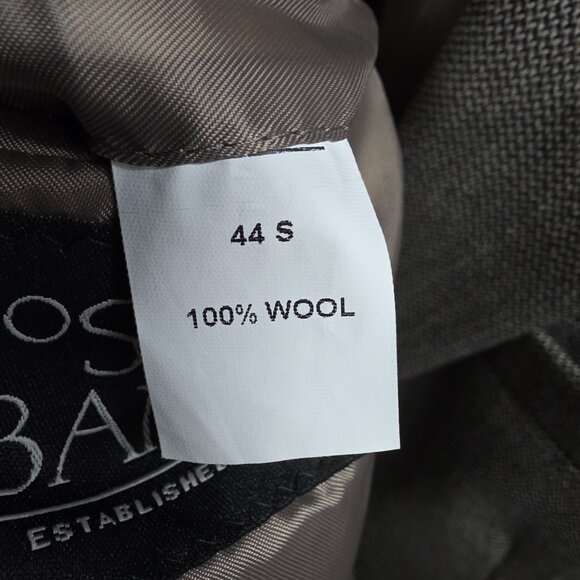 Jos. A. Bank 44S Navy Blazer Sport Coat Jacket 3-Button Stripe Y054 - Picture 10 of 11